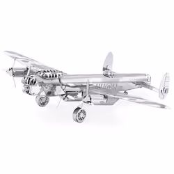Metal Earth Avro Lancaster Bomber, Modèle réduit d’aéronef à aile fixe, Kit de montage, Avro Lancaster Bomber, unisexe, Métal ...
