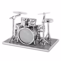 Metal Earth Drum Set, Jeu de construction, Métal