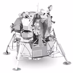 Metal Earth Apollo Lunar Module, Kit de montage, Apollo Lunar Module, unisexe, Métal, Expérimenté, Acier inoxydable