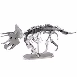 Metal Earth Triceratops Skeleton