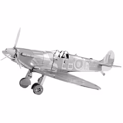 Metal Earth Supermarine Spitfire, Modèle réduit d’aéronef à aile fixe, Kit de montage, Supermarine Spitfire, unisexe, Métal,  ...