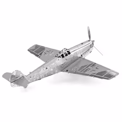 Metal Earth Messerschmitt Bf-109 Modèle réduit d’aéronef à aile fixe Kit de montage