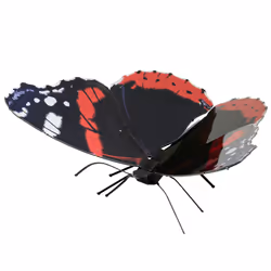 Metal Earth Red Admiral, Jeu de construction, Métal
