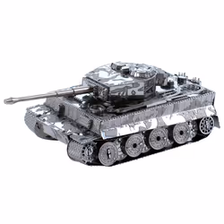 Metal Earth Tiger I, Tank model, Kit de montage, Tiger I, unisexe, Métal, World War II