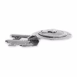 Metal Earth USS Enterprise 1701-D, Modèle réduit du train Shuttle, Kit de montage, USS Enterprise 1701-D, unisexe, Métal, Sta ...