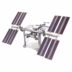 Metal Earth International Space Station, Modèle réduit de station spatiale, Kit de montage, The International Space Station ( ...
