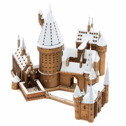 Metal Earth Hogwarts in Snow