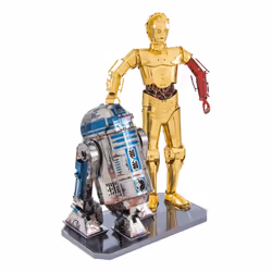 Metal Earth C-3PO &amp; R2-D2, Jeu de construction, 14 an(s), Métal