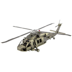 Metal Earth Black Hawk Modèle réduit d’aéronef à aile fixe Kit de montage