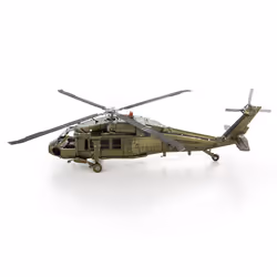 Metal Earth Black Hawk Modèle réduit d’aéronef à aile fixe Kit de montage