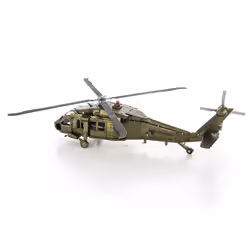 Metal Earth Black Hawk Modèle réduit d’aéronef à aile fixe Kit de montage