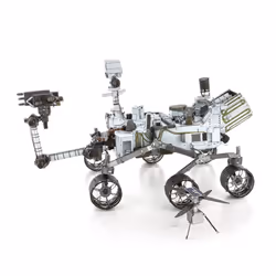 Metal Earth Mars Rover Perseverance & Ingenuity helicopter Modèle réduit du train Shuttle Kit de montage