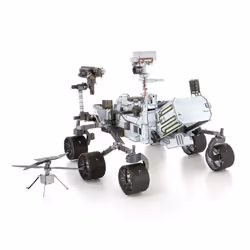 Metal Earth Mars Rover Perseverance & Ingenuity helicopter Modèle réduit du train Shuttle Kit de montage