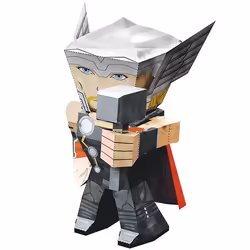 Metal Earth Thor, Jeu de construction, Métal