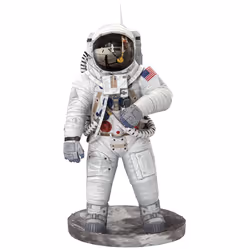 Metal Earth apollo 11 astronaut, Figurine à collectionner, Célébrité