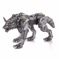 Metal Earth cyber wolf, Figurine à collectionner