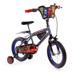 Vélo pour enfants - HUFFY - Avengers - 14 pouces - Stabilisateurs amovibles - Gris