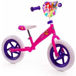 Draisienne Enfant Disney - Princesse -  Roues 12 - Age 2 à 4 ans - Rose et Violet - Produit HUFFY