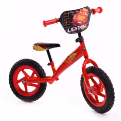 Draisienne Enfant Disney - Cars - Roues 12 - Age 2 à 4 ans - Rouge - Produit HUFFY