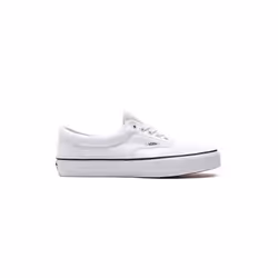 Baskets basses toile Era - Vans - Homme - Blanc - Lacets - Plat
