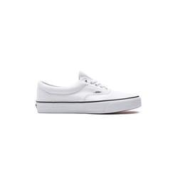 Baskets basses toile Era - Vans - Homme - Blanc - Lacets - Plat
