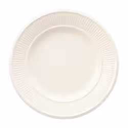 Wedgwood Edme, Rond, Vitrocéramique, Blanc, 23 cm