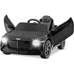 Costway - 12V Voiture Électrique Enfants Bentley Bacalar Télécommande 2,4G, Véhicule Électrique Lumière led & Musique, Démarrage Lent, 3-5 km/h pour