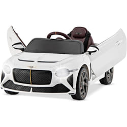 Costway - 12V Voiture Électrique Enfants Bentley Bacalar Télécommande 2,4G, Véhicule Électrique Lumière led & Musique, Démarrage Lent, 3-5 km/h pour