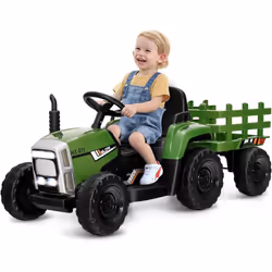 Description générale Ce tracteur électrique pour enfants offre une expérience de conduite réaliste grâce à deux modes de fonc ...