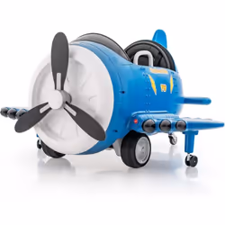 À propos de cet article 【Design d’avion mignon】Ce véhicule électrique en forme d'avion comprend une hélice à vis rotative, 2  ...
