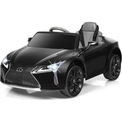 Costway - 12V Voiture Électrique Enfants sous Licence Lexus avec Télécommande 2,4G, Véhicule Électrique avec Lumières led & Musique & Histoire,