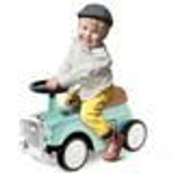 COSTWAY Porteur pour Enfants Volant avec Klaxon Rangement sous le Siège Roues en EVA Jouet Educatif Baby Walker 18-36 Mois Vert