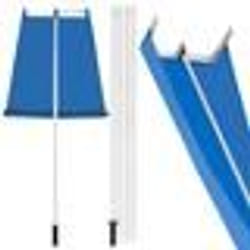 COSTWAY Pelle à Neige pour Toit Télescopique 170-608 cm en Aluminium-Tissu Oxford 600 x 72 cmPoignée Antidérapante Coupe-tête Large