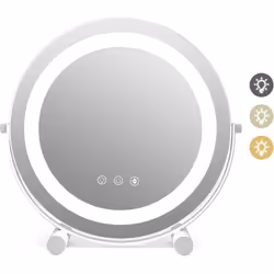 À propos de cet article 【Éclairage lumineux et réglable】Notre miroir maquillage LED dispose d'une luminosité réglable et de 3 ...