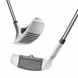 COSTWAY Club de Golf Chipper 35 Pouces-Hommes Droitier-Coin de Pincement (loft) à 36°-Inclinaison (Lie) 72°-Tête en Acier Ino ...