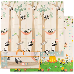 【Conception réversible】Ce tapis de sol offre un espace extra large pour que bébé puisse ramper, jouer et se reposer. Les alph ...
