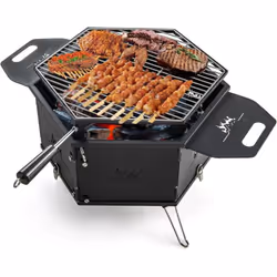 À propos de cet article 【Conception polyvalente】Outre les grillades, ce poêle à charbon portable est également idéal pour cha ...