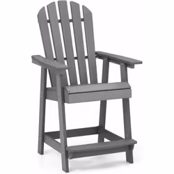 À propos de cet article 【Matériau HDPE】Cette chaise de jardin est fabriquée en HDPE. Par rapport à celle en bois traditionnel ...