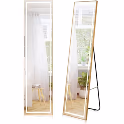 À propos de cet article 【Couleur et Luminosité Réglables】Ce miroir éclairé sur toute la longueur présente un design tactile i ...