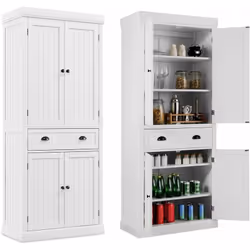 À propos de cet article 【Espace de rangement généreux】Le buffet comprend 1 grand tiroir et 2 armoires à double porte pour agr ...