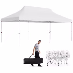 À propos de cet article 【Construction robuste et stable】La tente à auvent escamotable de 300 x 600 cm est soutenue par un cad ...