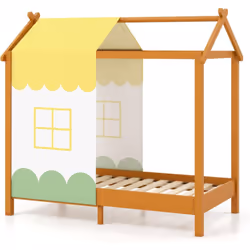 À propos de cet article 【Jolie forme de maison】Le lit d'enfant maison encourage une bonne nuit de sommeil et ajoute une atmos ...