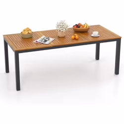 À propos de cet article 【Table pour 8 personnes】La table à manger 200 x 90 cm accueille jusqu'à 8 personnes, ce qui la rend i ...