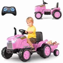 À propos de cet article 【2 Modes de Fonctionnement】Les enfants peuvent utiliser le volant et la pédale pour contrôler la voit ...
