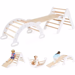 À propos de cet article 🎈【Triangle d'escalade 7-en-1】Ce jouet d'escalade montessori se compose d'un triangle d'escalade, d'u ...