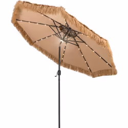Remarque : Le pied(base) de parasol n'est pas inclus dans le prix Caractéristiques : 32 lumières LED et une lumière centrale ...