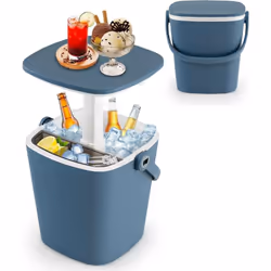 À propos de cet article 【Table glacière 3 en 1】Avec un plateau facile à soulever, cette glacière peut parfaitement fonctionne ...