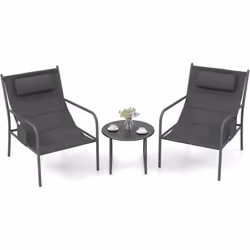 À propos de cet article 【Chaises ergonomiques】Les 2 chaises présentent un design en toile avec un siège ergonomique qui s'ada ...