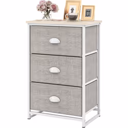 À propos de cet article 【Espace de Rangement Ample】Avec un dessus en MDF et les tiroirs amovibles, cette commode chambre rang ...