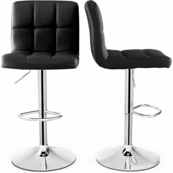 À propos de cet article 【Conception pivotante réglable】Lot de 2/4 de tabourets de bar offre un confort personnalisé, dont l’h ...